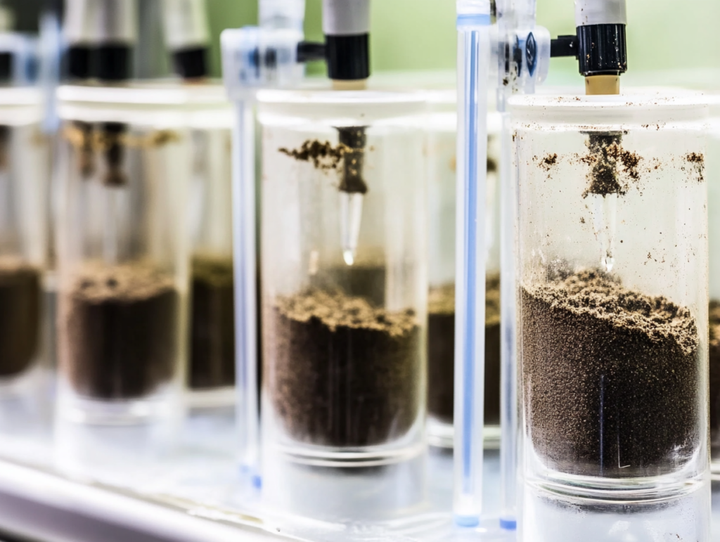 Badanie gleby w laboratorium