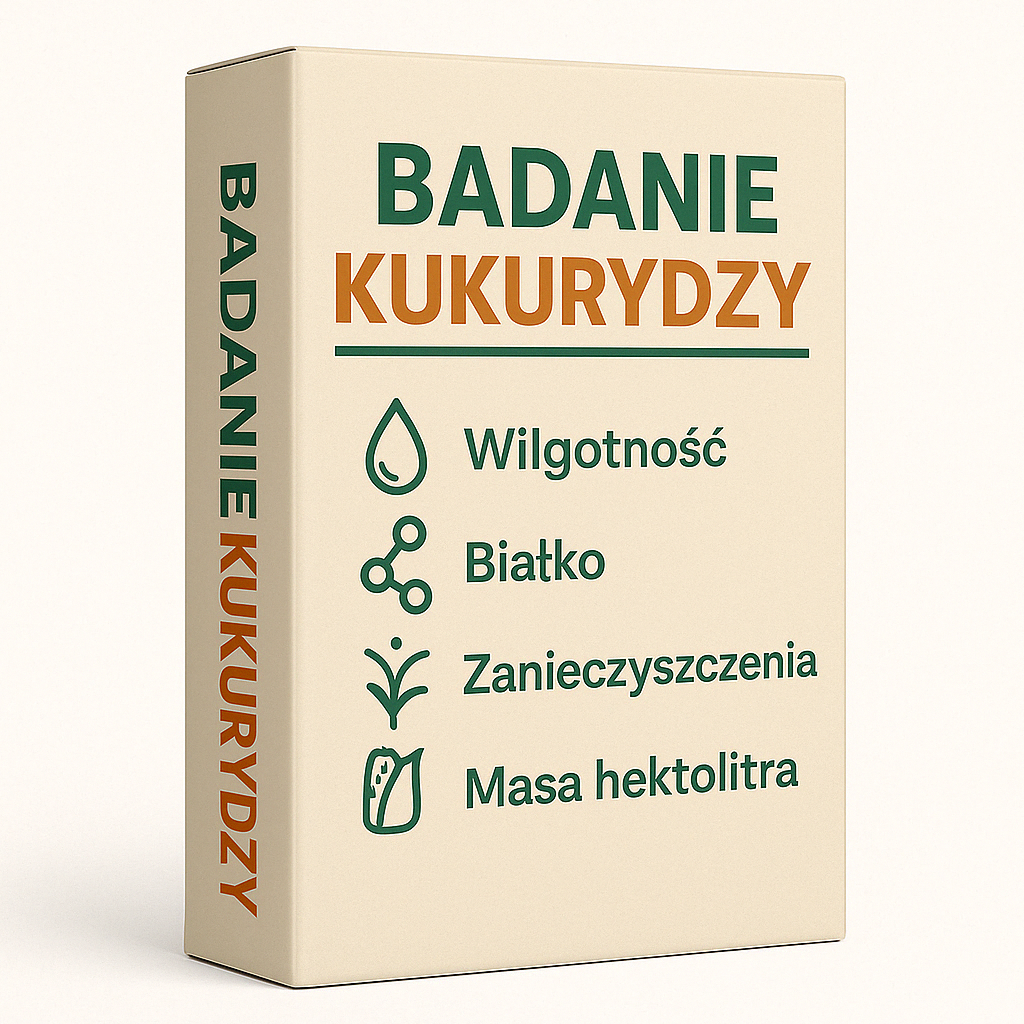 Packshot badania kukurydzy
